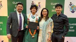 madhuri dixit son