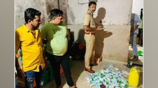 stock adulterated milk mixed water seized dombivli