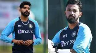 IPL2023: You only know the empty bouncer When KL Rahul got angry with Siraj the fast bowler told a funny story