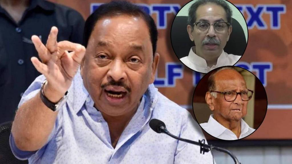 Narayan Rane criticize Uddhav Thackeray on political ethics in satara visit sgk 96