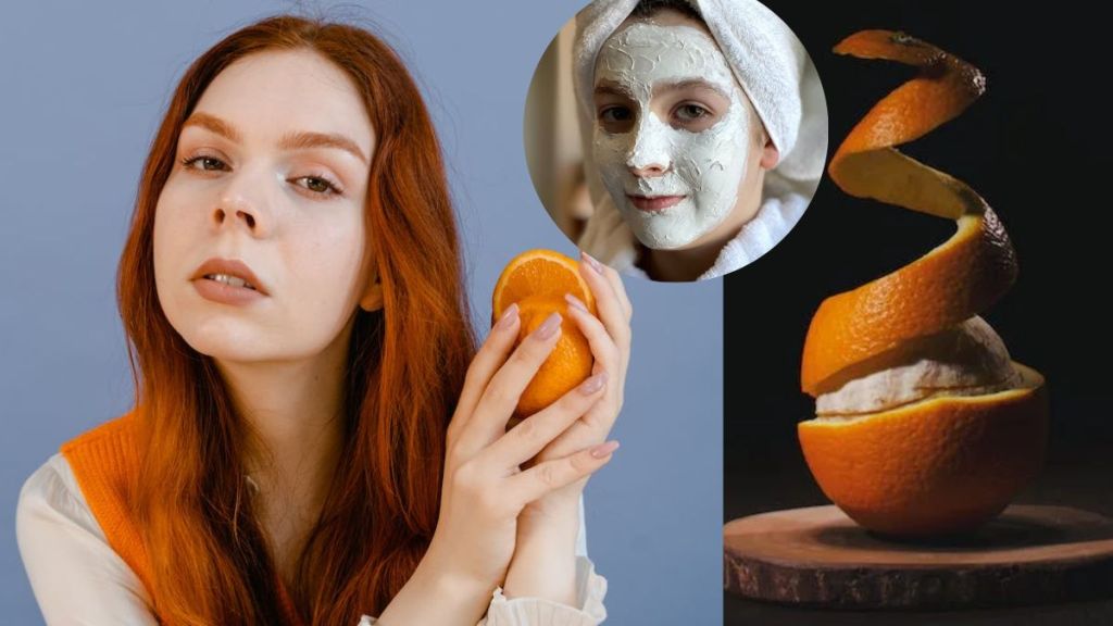 orange peel powder helps to bright skin and remove tan skin care tips