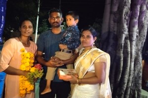 three siblings family achieved success police