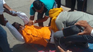protest government medical college hinganghat wardha