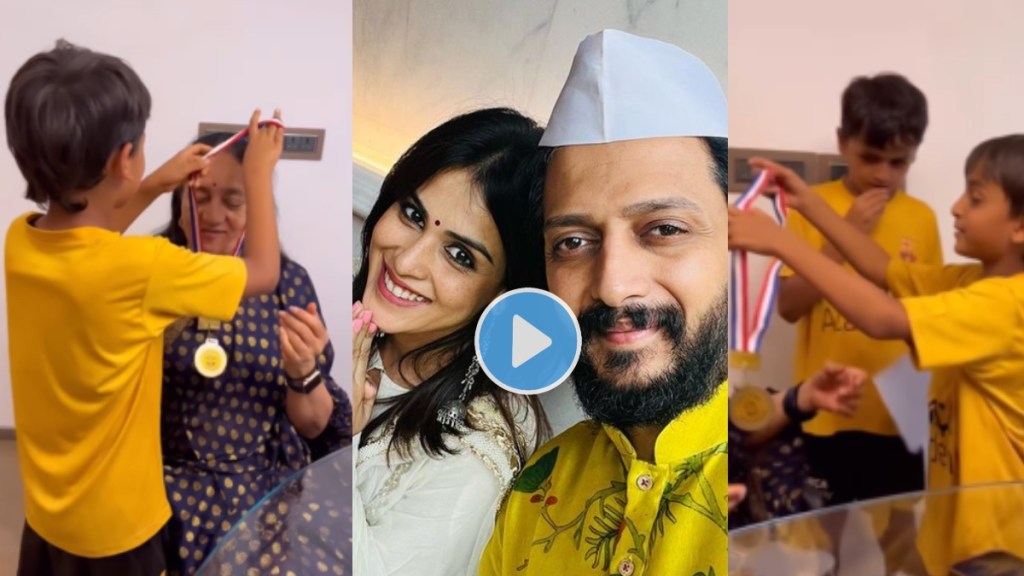 riteish deshmukh genelia son video