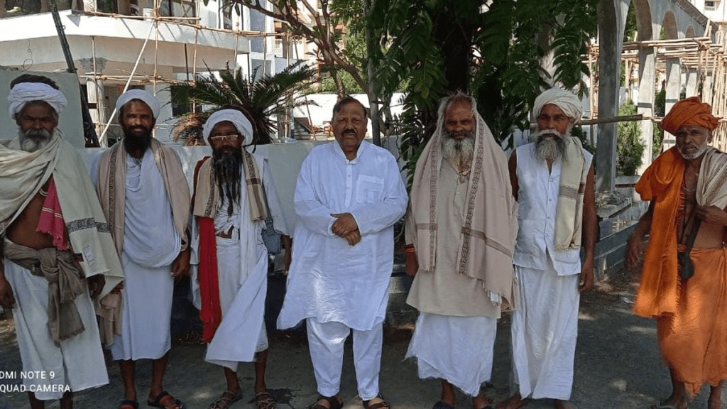 wardha appreciation sadhus visit narmada