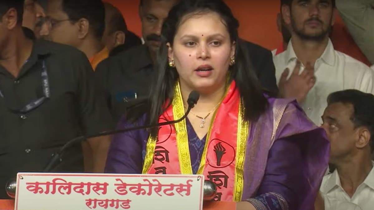 congress leader Snehal Jagtap joined Shiv Sena today made a big decision in his first speech She said This is where Shiv Senas chariot of victory sgk 96