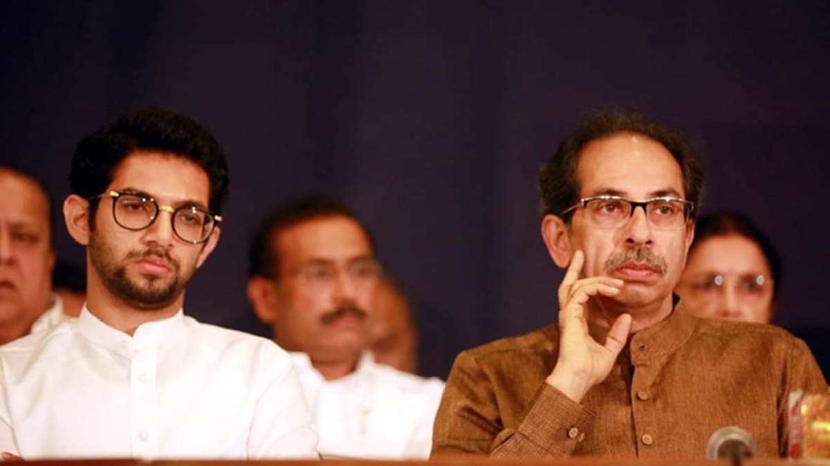 uddhav and aaditya thackeray