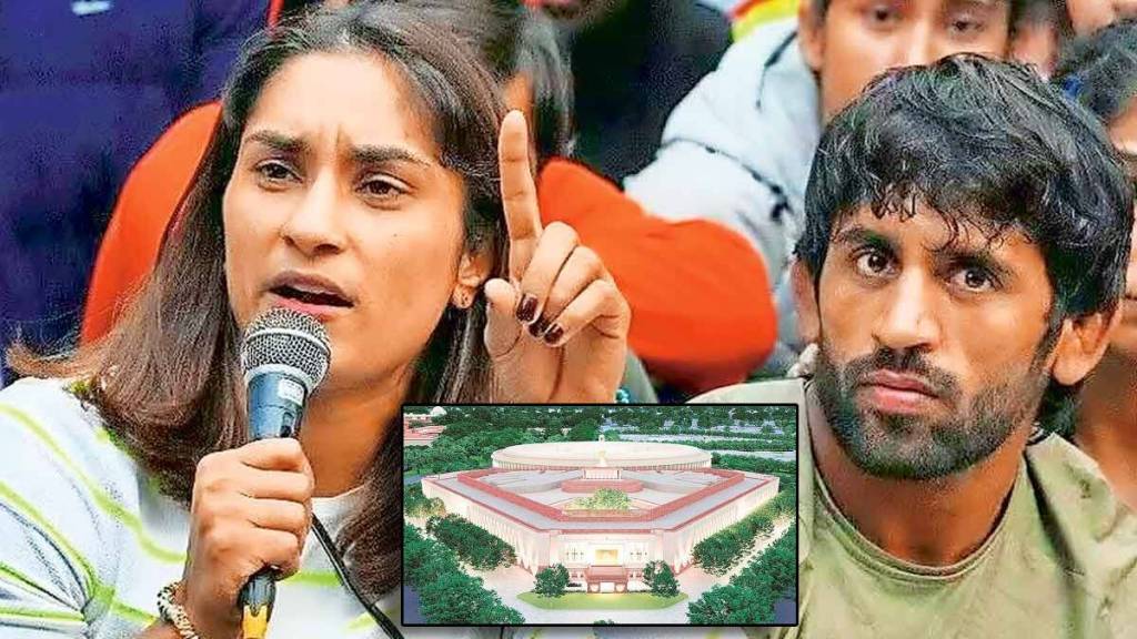 Wrestlers Protest No justice at Jantar Mantar wrestlers will go to new parliament building Vinesh Phogat said the next planning sgk 96