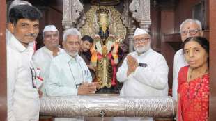 secret donation to shri vitthal rukmini temple