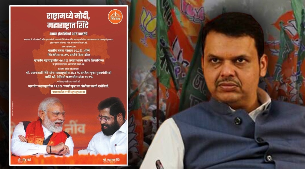 Eknath Shinde, Devendra Fadnavis, BJP, Advertisement, Chief Minister