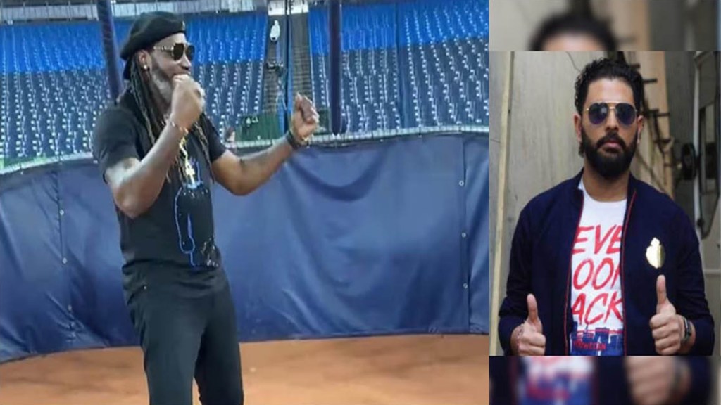 Chris Gayle: Universal Boss was impressed by Ronaldo's celebration Yuvraj Singh's special reaction to Gayle's post Video goes viral