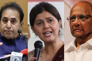 Anil Deshmukh Pankaja Munde Sharad Pawar