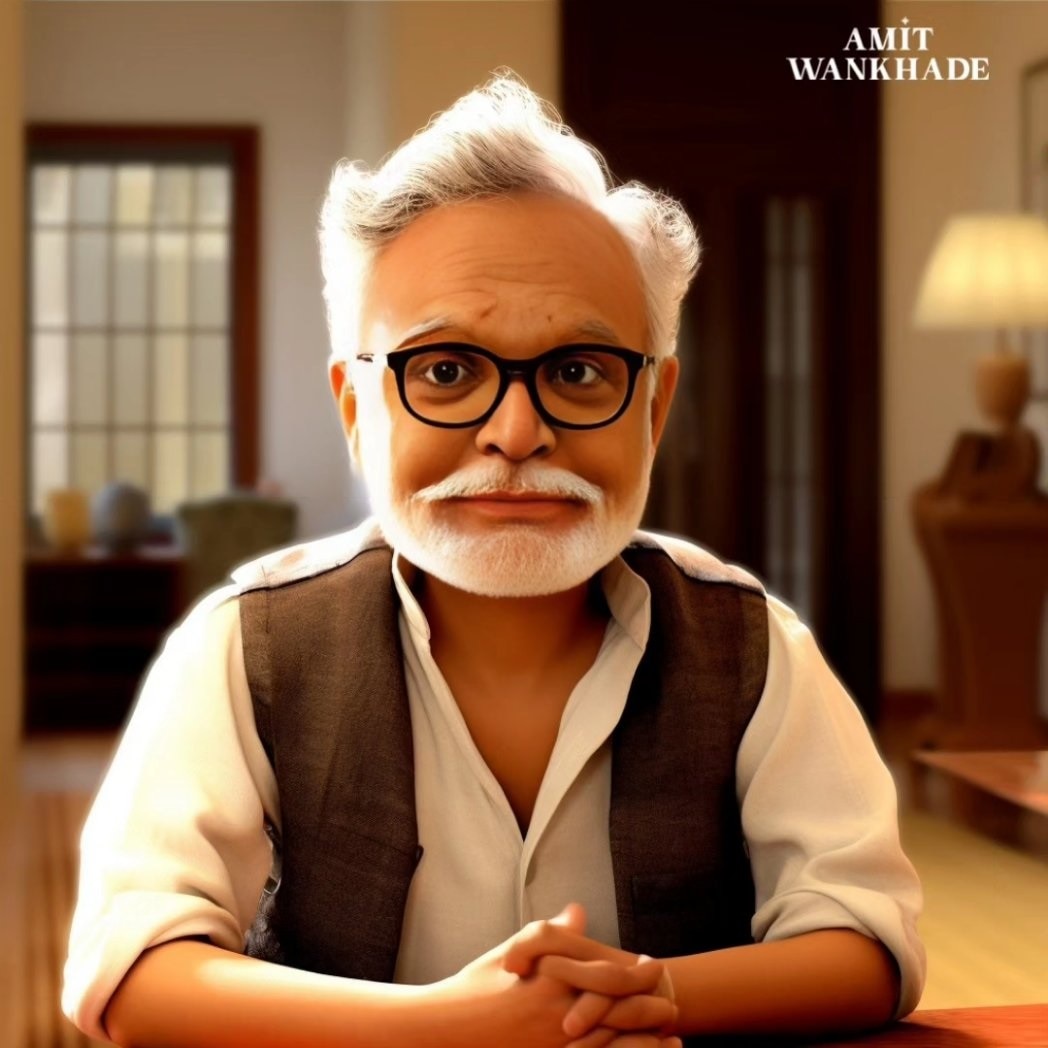 Chhagan Bhujbal AI Generated Photo