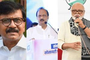 Chhagan Bhujbal ajit pawar sanjay raut