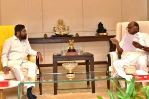 Eknath Shinde Sharad Pawar