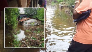 Illegal chali waterlogging in Ayre village area of Dombivli
