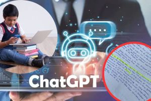 Class 7th student used ChatGPT for homework