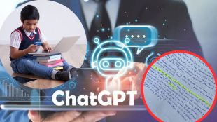 Class 7th student used ChatGPT for homework