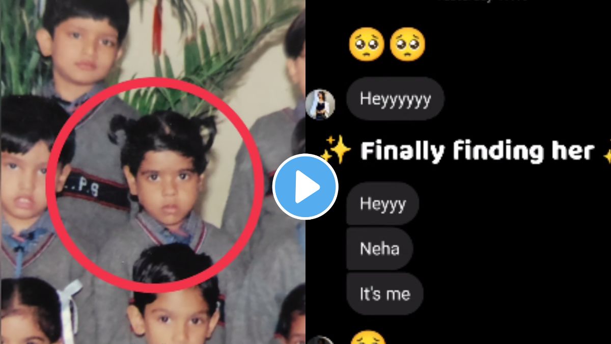 Finding childhood friend on Instagram