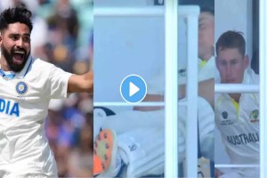 VIDEO: Marnus Labuschagne was sleeping by putting a chair outside the dressing room Siraj got wicket warner then his ran and came to bat