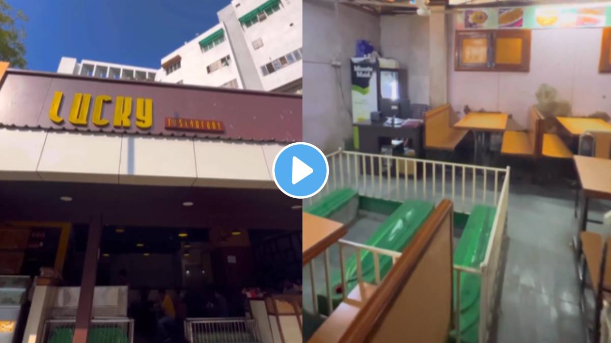 It’s a 72 years old restaurant that has been built around graves and coffins