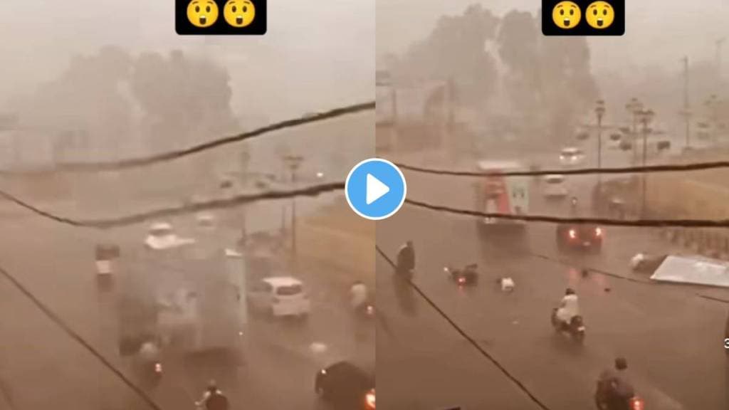 Major accident video viral on social media
