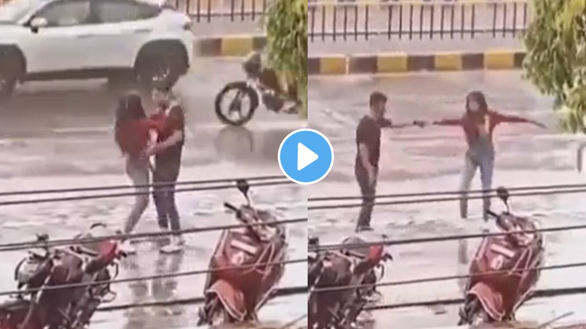 Couple Rain Dance Video: