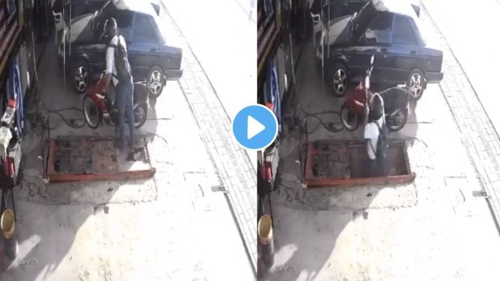 bike accident video viral on social media