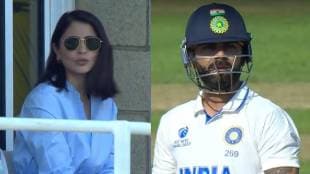 Anushka's photos go viral after Virat's dismissal