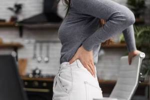 severe back pain after cesarean delivery