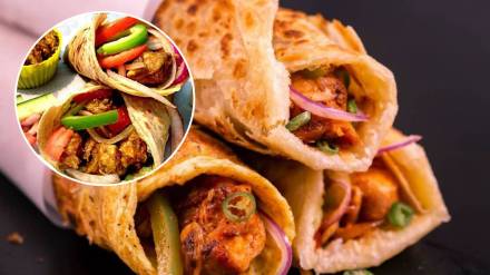 Chicken Kathi Rolls recipe in marathi