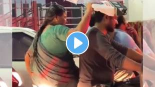mother trying to save son from rain video