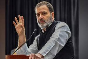 Rahul Gandhi in US