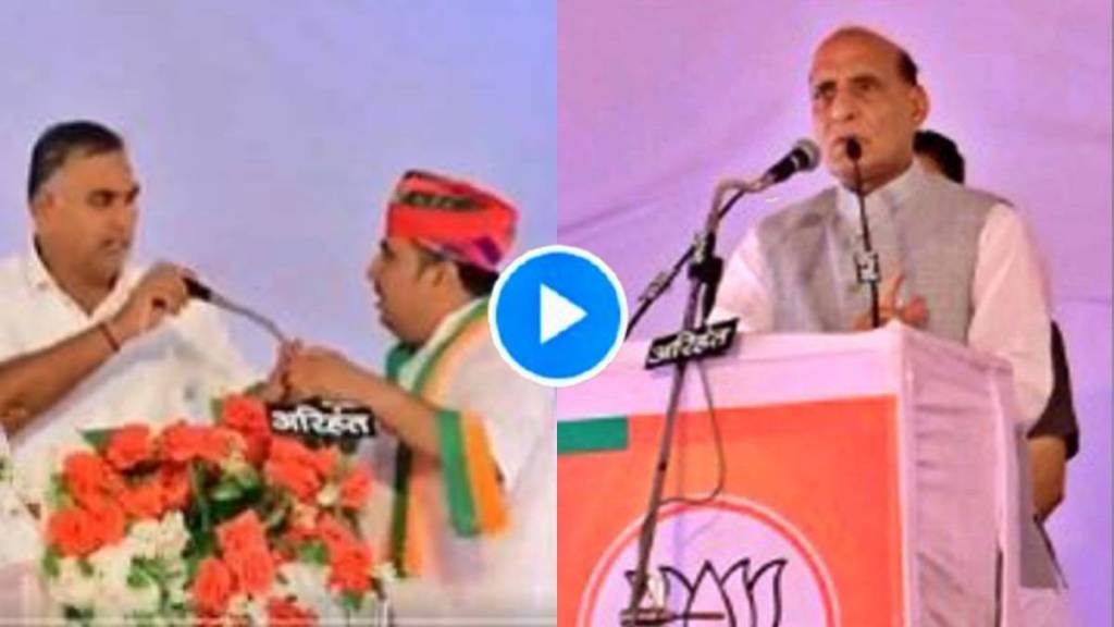 Rajasthan BJP dispute Rajnath Singh N