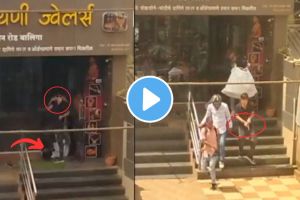 Robbery in kolhapur viral video
