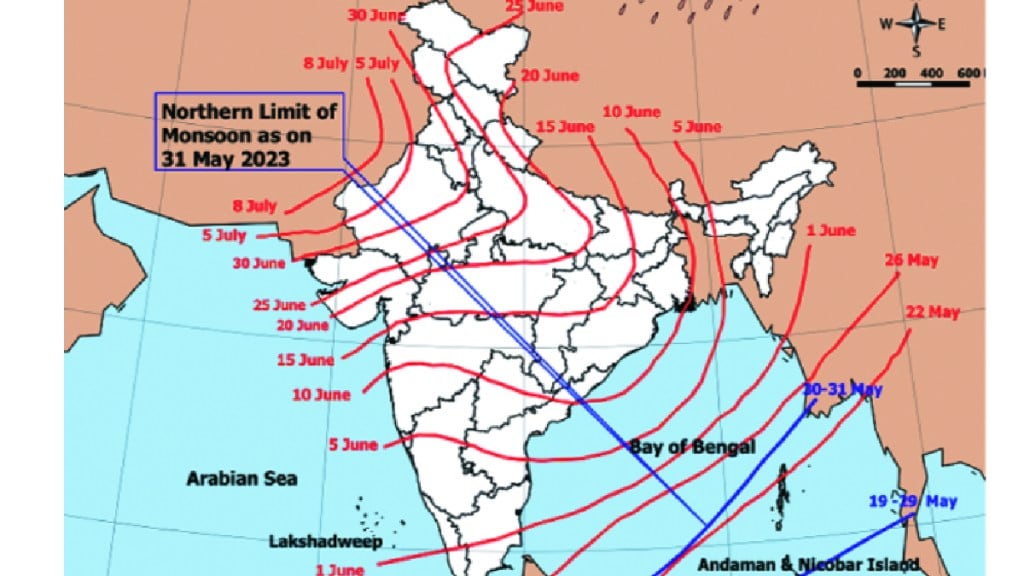 Seasonal winds in Arabian ocean