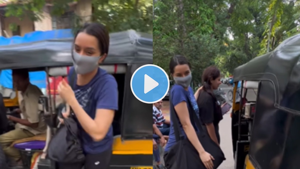 Shraddha Kapoor travels by rickshaw