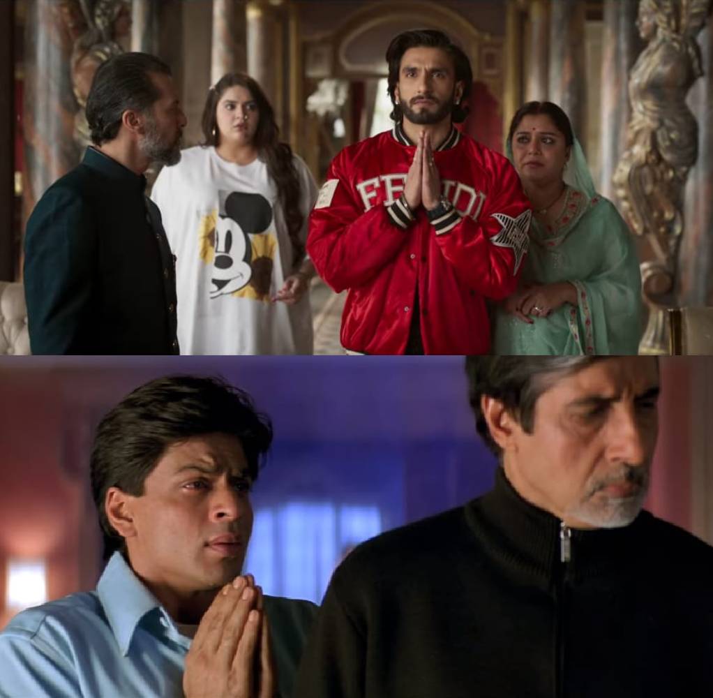 Similarities Between Karan Johar's Rocky Aur Rani Kii Prem Kahaani & Kabhi Khushi Kabhie Gham 