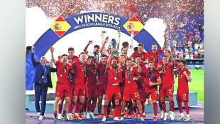 Spain won the Nations League football title