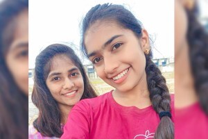 Twin sisters same maximum marks scored