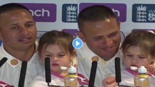 Ashes 2023: The most beautiful picture of cricket Usman Khawaja arrived with his daughter at the press conference