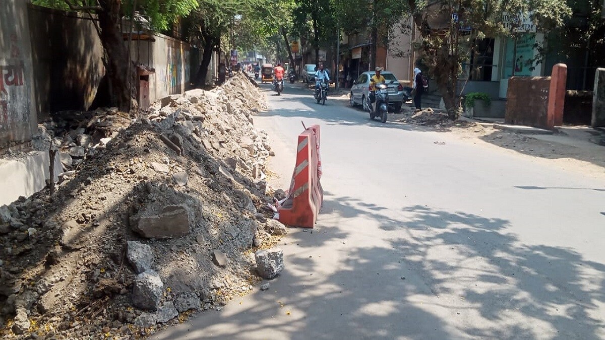 sewage works stopped in Dombivli