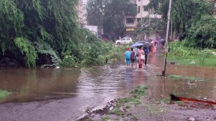Gopinath Chowk Dombivli waterlogged