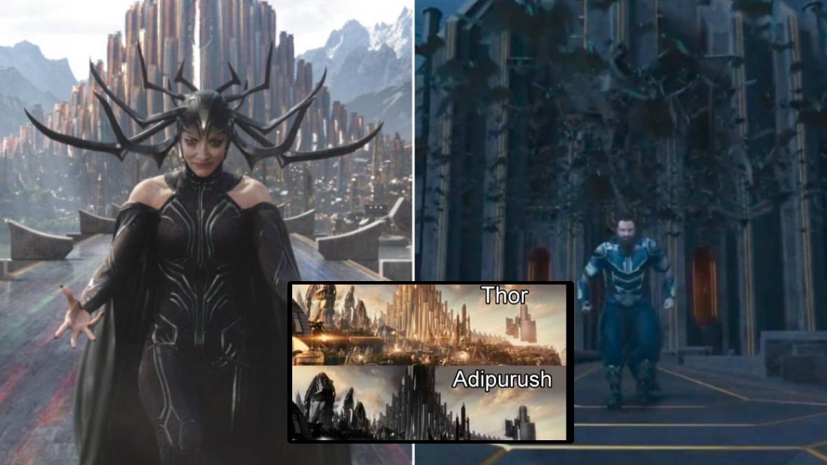 'आदिपुरुष'मधील लंका ही 'Marvel'च्या 'थॉर' चित्रपटातील ॲस्गार्डसारखीच