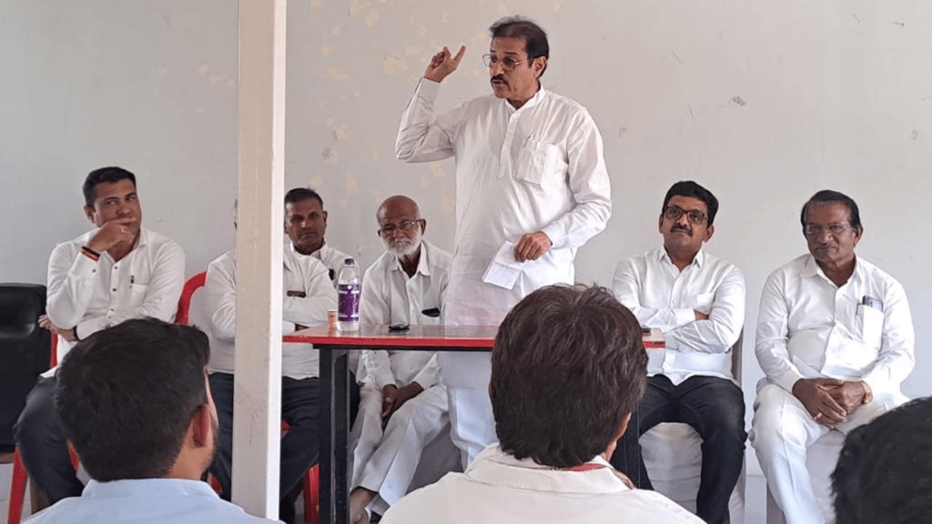 malegaon district president adv ravindra pagar claims survey ncp success dhule lok sabha constituency