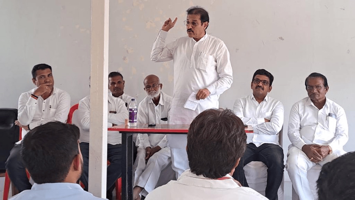malegaon district president adv ravindra pagar claims survey ncp success dhule lok sabha constituency