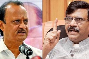 ajit pawar and sanjay raut