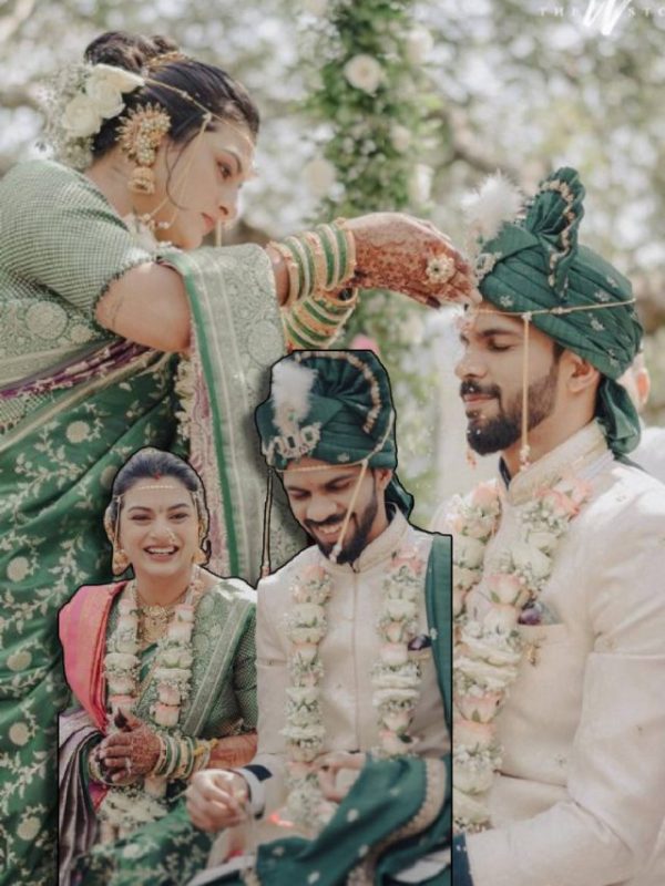 Ruturaj Gaikwad Utkarsha Pawar Wedding Unseen Photos On Instagram Sayli Sanjeev Comments Trending CSK Star Player