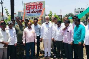 dada bhuse on underground sewerage system