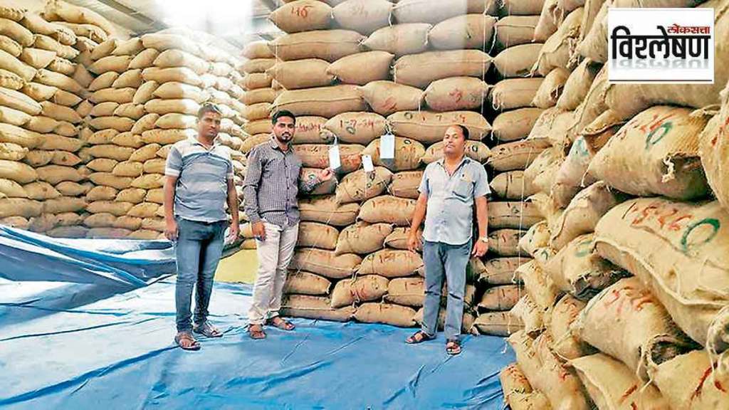 mega storage capacity of foodgrains in india